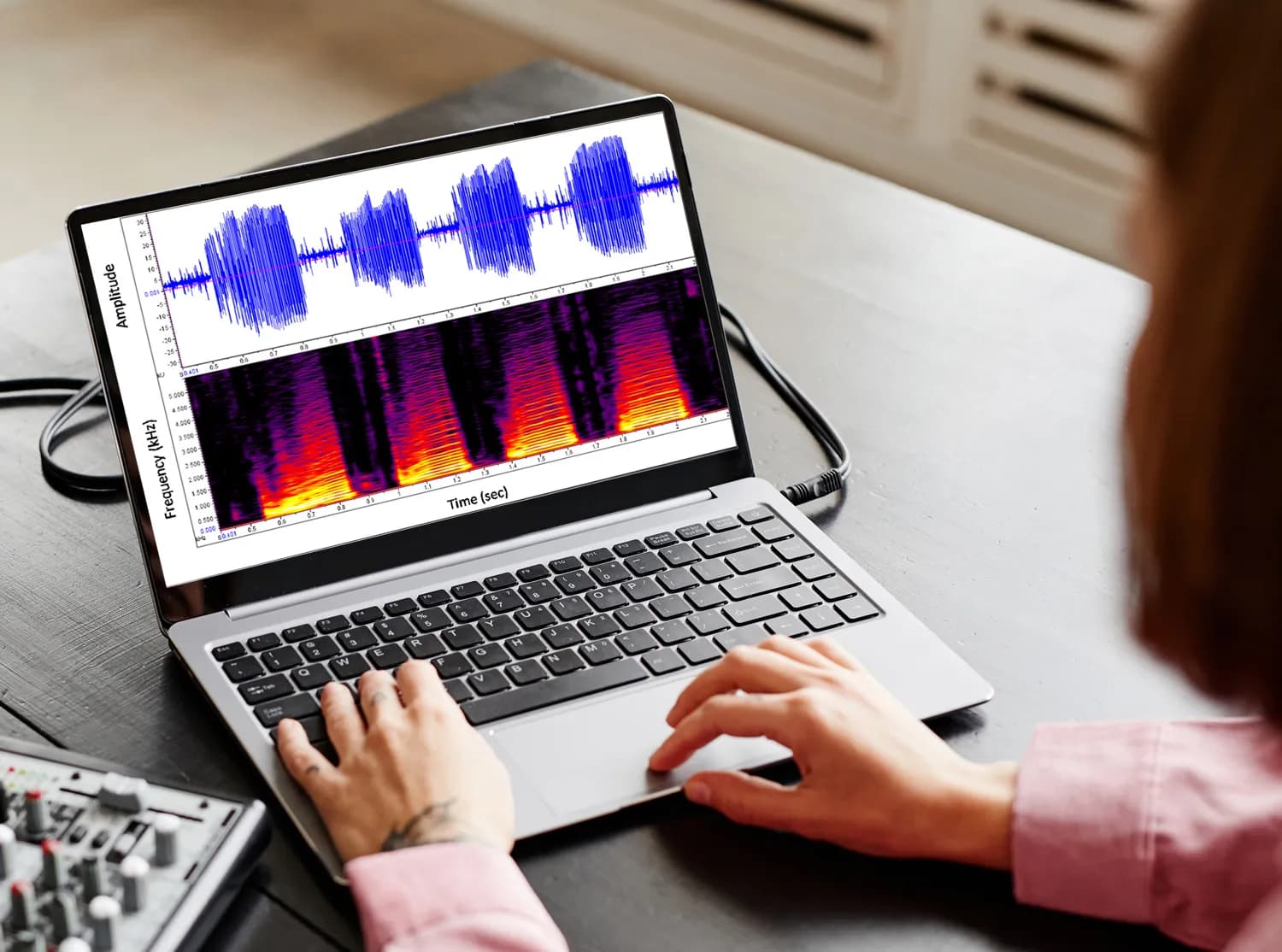 A Case of Audio Forensics:  Guilty Call Records